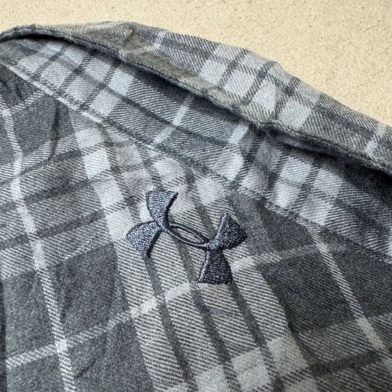 เสื้อเชิ้ต​ Under Armour ผ้าสำลีบาง Size XXL รูปที่ 10