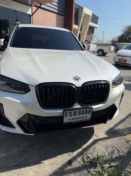 รถ BMW X3 2.0 xDrive30e M Sport 4WD สี ขาว