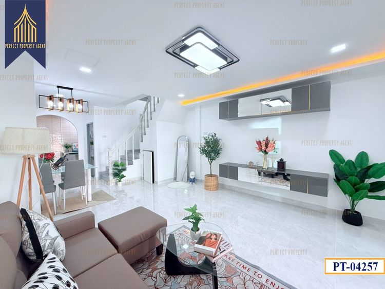 ขายบ้าน เคซีรามอินทรา 3พร้อมอยู่ราคาเบาๆ หทัยราษฎร์ คลองสามวา  กรุงเทพฯ รูปที่ 4