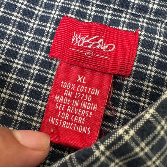 เสื้อเชิ้ต​ Mossimo ผ้า Cotton ทรง City Boy Size XL รูปที่ 6