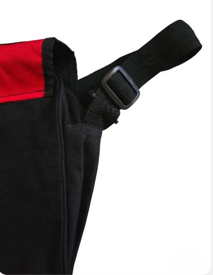 กระเป๋าสะพายข้าง DOMON สีดำา โลโก้แดง รูปที่ 9