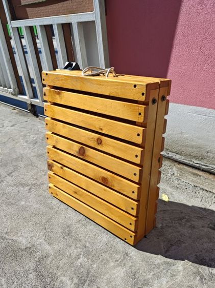 เก้าอี้แค้มป์ โต๊ะไม้พับได้ โต๊ะแคมป์ปิ้ง งาน Handmade