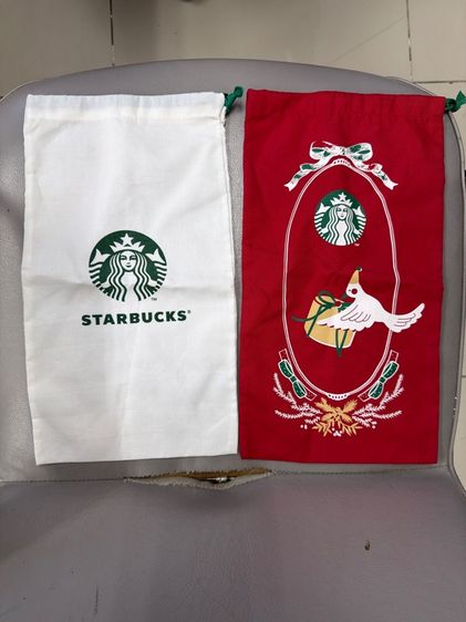 แจกฟรีถุงผ้าใส่แก้ว Starbucks 