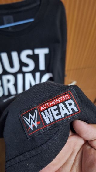 WWE The Rock Just Bring It เสื้อยืดแท้ ไซซ์ M หน้าอก 41 นิ้ว รูปที่ 3