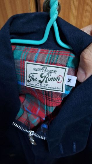 The Rimm Harrington Jackets in Navy เสื้อแจ็คเก็ตฮาริงตั้น แจ็คเก็ตซิปหน้า สภาพใส่น้อย เทรนด์เสื้อกำลังมา ราคาดีจ้า รูปที่ 5