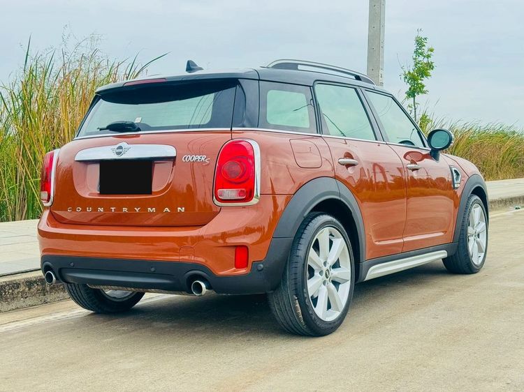 Mini COUNTRYMAN 2019 2.0 S Sedan เบนซิน เกียร์อัตโนมัติ ส้ม รูปที่ 4