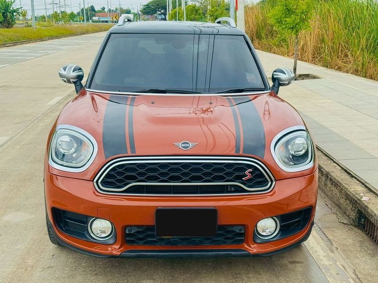 Mini COUNTRYMAN 2019 2.0 S Sedan เบนซิน เกียร์อัตโนมัติ ส้ม รูปที่ 2