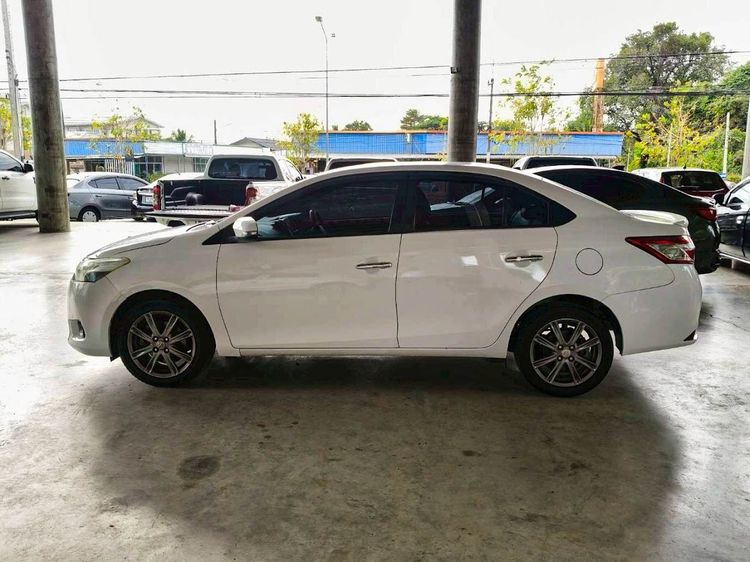Toyota Vios 2013 1.5 G Sedan เบนซิน ไม่ติดแก๊ส เกียร์อัตโนมัติ ขาว รูปที่ 4