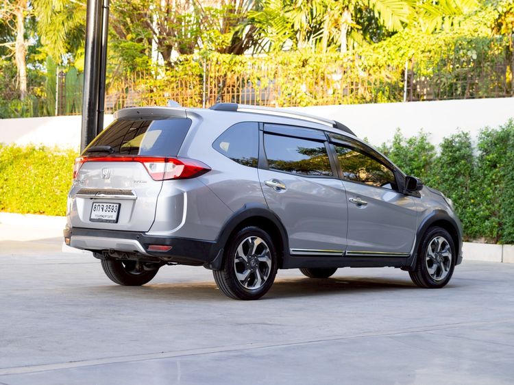 Honda BR-V 2019 1.5 SV Utility-car เบนซิน ไม่ติดแก๊ส เกียร์อัตโนมัติ เงิน รูปที่ 4