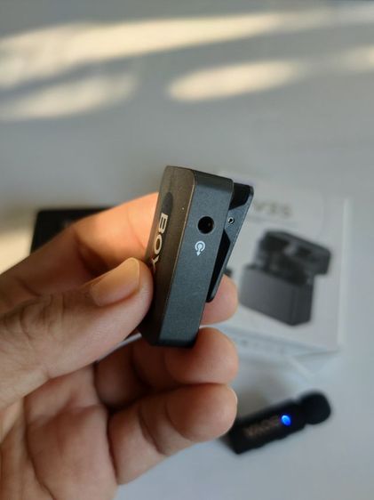 ขายไมค์ไร้สาย BOYA BY V35 for camera แถมสายแปลงสำหรับโทรศัพท์ 3.5 mm  รูปที่ 3