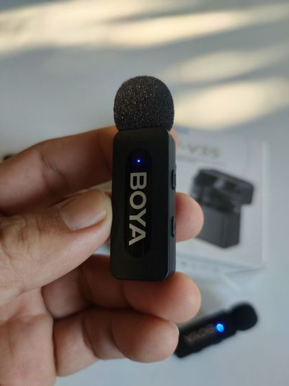 ขายไมค์ไร้สาย BOYA BY V35 for camera แถมสายแปลงสำหรับโทรศัพท์ 3.5 mm  รูปที่ 6