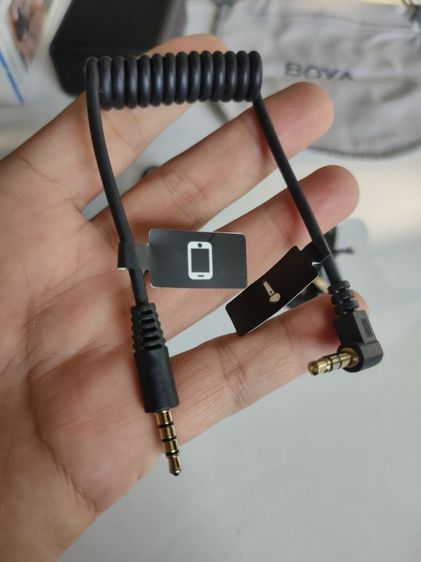 ขายไมค์ไร้สาย BOYA BY V35 for camera แถมสายแปลงสำหรับโทรศัพท์ 3.5 mm  รูปที่ 10