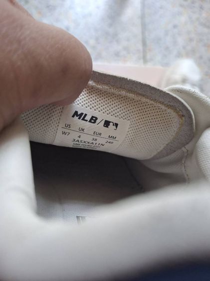 ขาว UK 5 | EU 38 | US 6.5 รองเท้าผ้าใบMLB