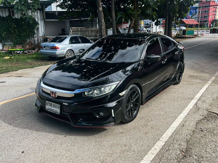 รถ Honda Civic 1.8 EL i-VTEC สี ดำ