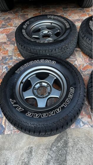 ล้อแม็ก Bradley งานSSW 16”  6รู139 ก8“ ออฟ0 ขอบ16“ น๊อตล้อครบ  Yoko G015 ปลายปี24 ใช้น้อย  รูปที่ 3