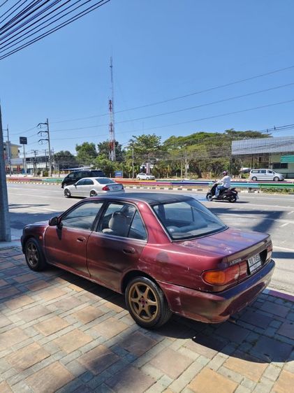 Mitsubishi Lancer 1993 1.8 GLX Sedan เบนซิน ไม่ติดแก๊ส เกียร์อัตโนมัติ แดง รูปที่ 3