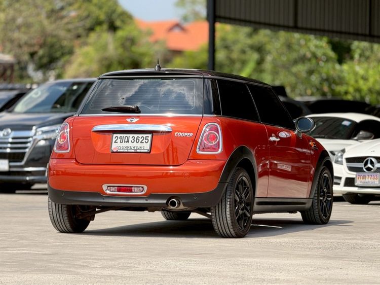 Mini COOPER 2011 รุ่นย่อยอื่นๆ Sedan เบนซิน ไม่ติดแก๊ส เกียร์อัตโนมัติ ส้ม รูปที่ 4