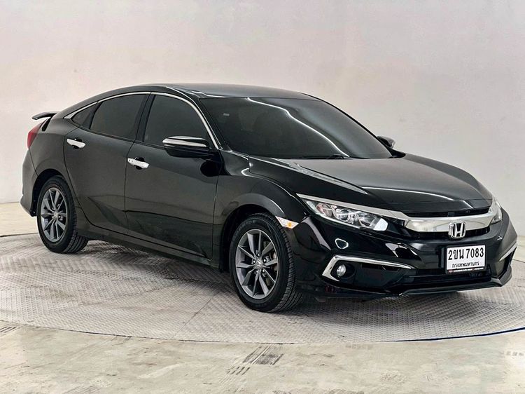 Honda Civic 2019 1.8 EL i-VTEC Sedan เบนซิน ไม่ติดแก๊ส เกียร์อัตโนมัติ ดำ รูปที่ 3