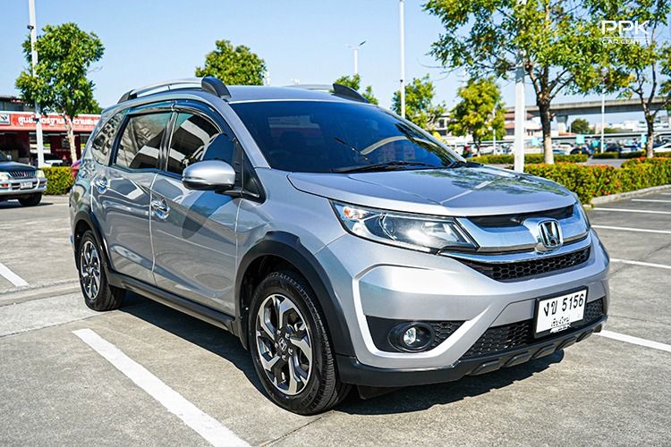 Honda BR-V 2016 1.5 V Utility-car เบนซิน ไม่ติดแก๊ส เกียร์อัตโนมัติ เทา รูปที่ 3