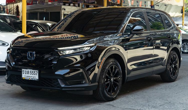 Honda CR-V 2024 2.0 eHEV ES 2WD Utility-car ไฮบริด ไม่ติดแก๊ส เกียร์อัตโนมัติ ดำ รูปที่ 2