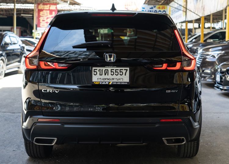 Honda CR-V 2024 2.0 eHEV ES 2WD Utility-car ไฮบริด ไม่ติดแก๊ส เกียร์อัตโนมัติ ดำ รูปที่ 4