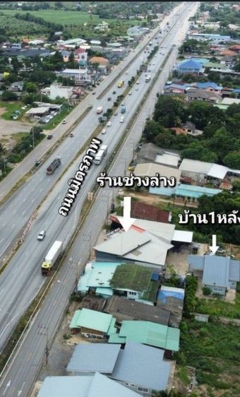 อู่ช่วงล่างพร้อมโชว์รูมและบ้านติดถนนมิตรภาพฝั่งเข้าเมืองโคราชเนื้อที่1ไร่56.9ตรว.หน้ากว้าง50เมตร รูปที่ 18