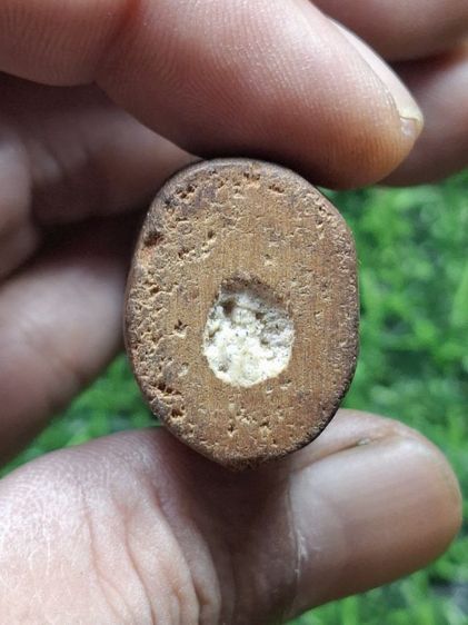 หลวงพ่อฟูวัดบางสมัคร ลิงไม้แกะอุดผงฝังตาเพชร รูปที่ 3