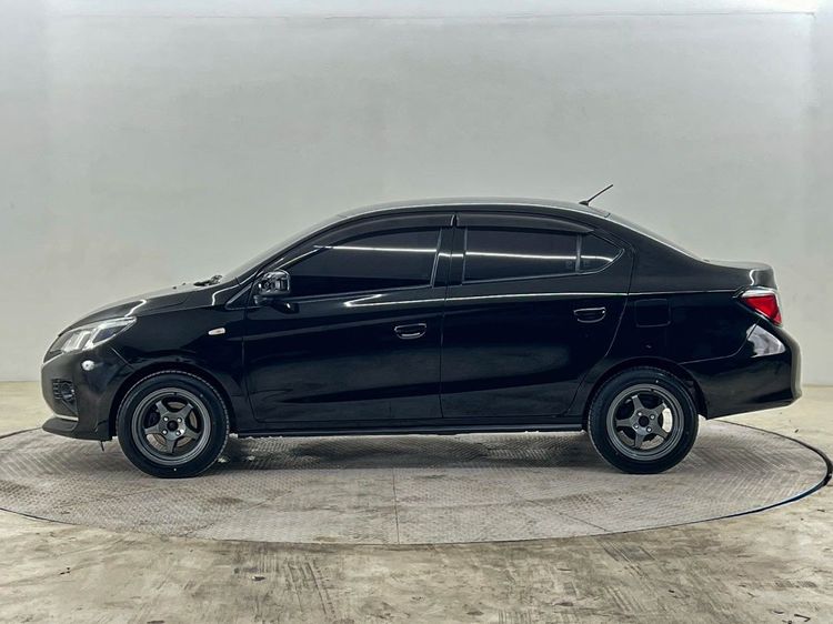 Mitsubishi Attrage 2019 1.2 GLX Sedan เบนซิน ไม่ติดแก๊ส เกียร์อัตโนมัติ ดำ รูปที่ 4