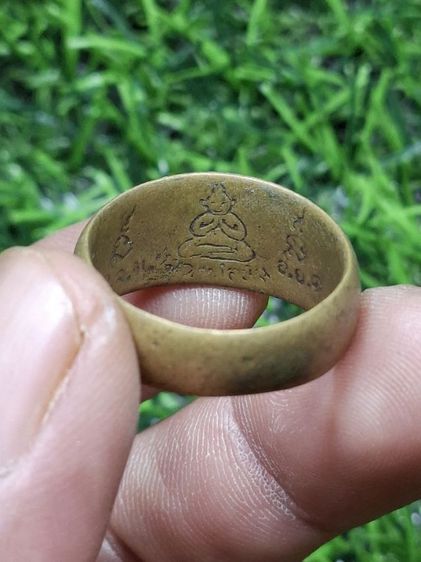 (ปิดแล้วครับ) รุ่นแรก วัดละมุด อยุธยา แหวนปลอกมีดเก่าแท้ดูง่ายครับ รูปที่ 2