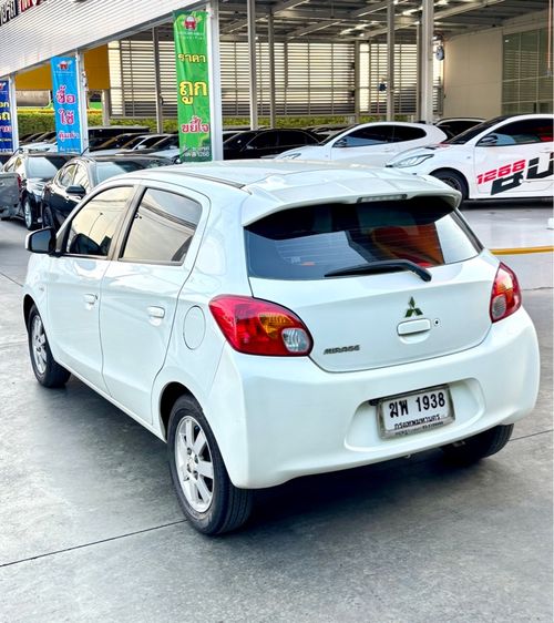 Mitsubishi Mirage 2012 1.2 GLS Sedan เบนซิน ไม่ติดแก๊ส เกียร์อัตโนมัติ ขาว รูปที่ 4