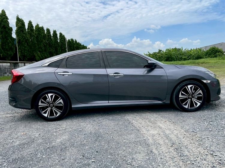 Honda Civic 2018 1.5 Turbo Sedan เบนซิน ไม่ติดแก๊ส เกียร์อัตโนมัติ เทา รูปที่ 4