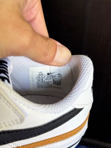 รองเท้าผ้าใบเด็ก Nike ไซส์ 18 CM รูปที่ 4