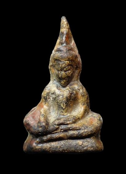 พระท่ากระดาน เนื้อชินตะกั่วสนิมแดง