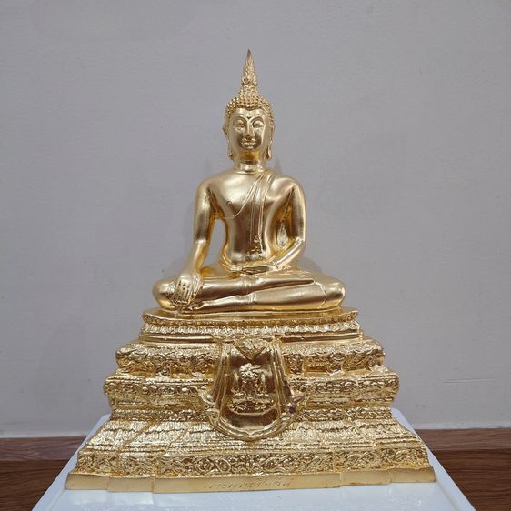 พระบูชา พระพุทธชินสีห์ เนื้อสัมฤทธิ์ ปิดทองคำเปลวแท้ กาญจนาภิเษก วัดบวรนิเวศวิหาร ปี2539