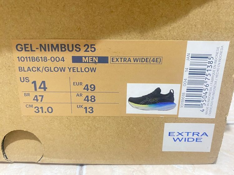รองเท้าวิ่ง Asics gel nimbus 25 รูปที่ 7