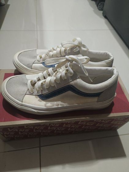 ขาว ผ้าใบ รองเท้าผ้าใบ UK 5.5 | EU 38 2/3 | US 6 อื่นๆ รองเท้าVansแท้