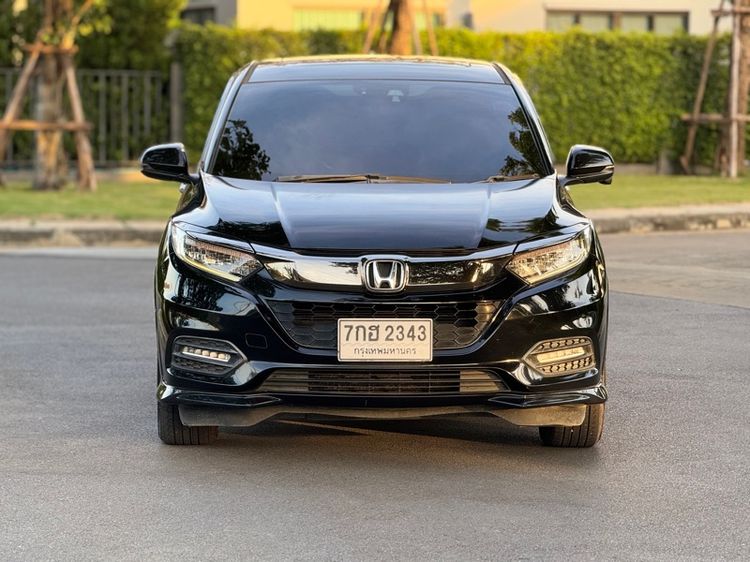 Honda HR-V 2018 1.8 RS Sedan เบนซิน ไม่ติดแก๊ส เกียร์อัตโนมัติ ดำ รูปที่ 3