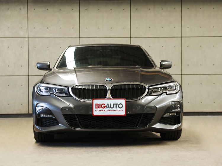 BMW Series 3 2020 320d Sedan ดีเซล ไม่ติดแก๊ส เกียร์อัตโนมัติ เทา รูปที่ 3