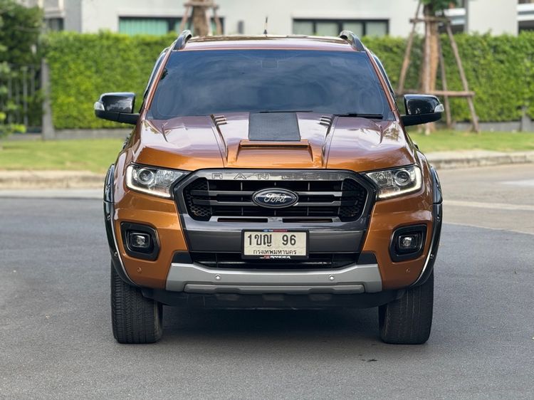 Ford Ranger 2020 2.0 Wildtrak 4WD Pickup ดีเซล ไม่ติดแก๊ส เกียร์อัตโนมัติ ส้ม รูปที่ 3