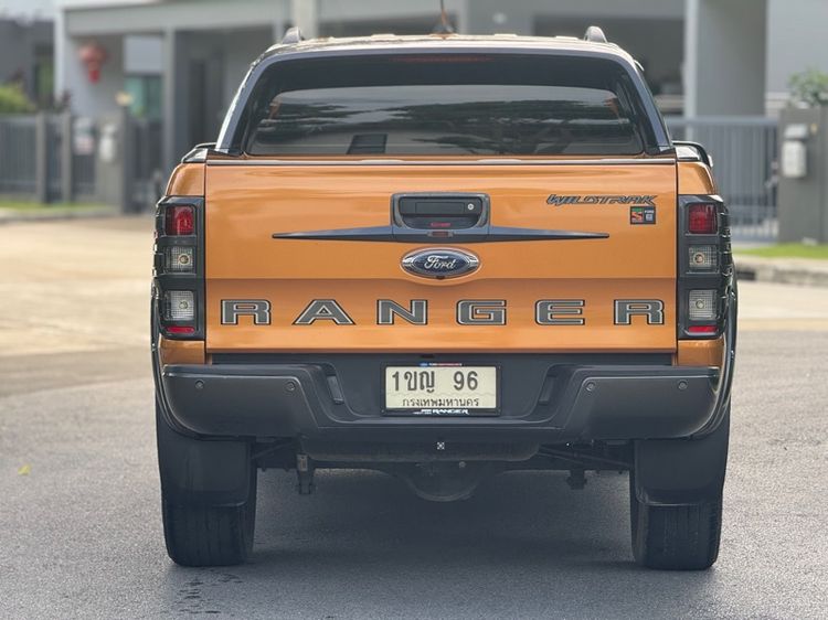 Ford Ranger 2020 2.0 Wildtrak 4WD Pickup ดีเซล ไม่ติดแก๊ส เกียร์อัตโนมัติ ส้ม รูปที่ 4