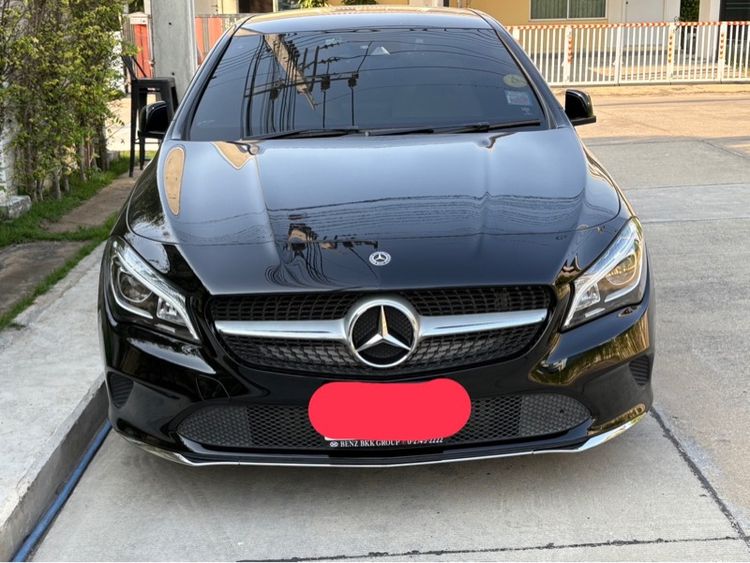 รถ Mercedes-Benz CLA-Class CLA200 สี ดำ