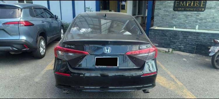 Honda Civic 2021 1.5 Turbo EL+ Sedan เบนซิน ดำ รูปที่ 3