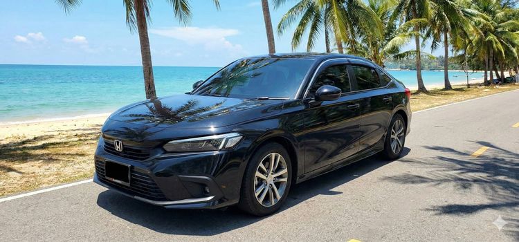 รถ Honda Civic 1.5 Turbo EL+ สี ดำ