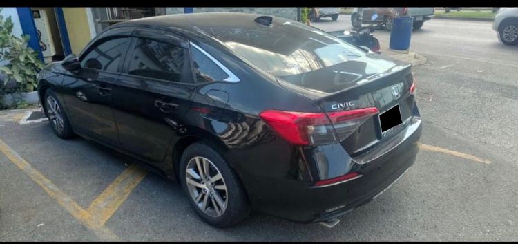 Honda Civic 2021 1.5 Turbo EL+ Sedan เบนซิน ดำ รูปที่ 4
