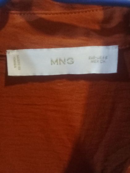 เสื้อMNGผ้าดีมากกระดุมอย่างดีซื้อมาจากนอกใส่สบายไฮโซ รูปที่ 3