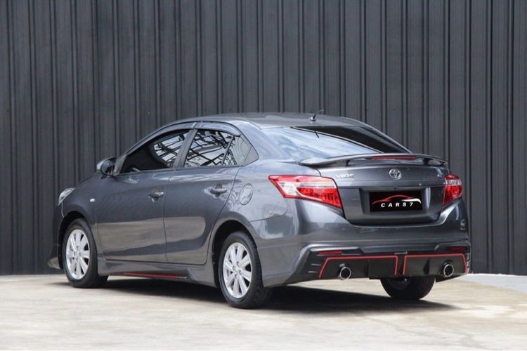 Toyota Vios 2014 1.5 E Sedan เบนซิน ไม่ติดแก๊ส เกียร์อัตโนมัติ เทา รูปที่ 4