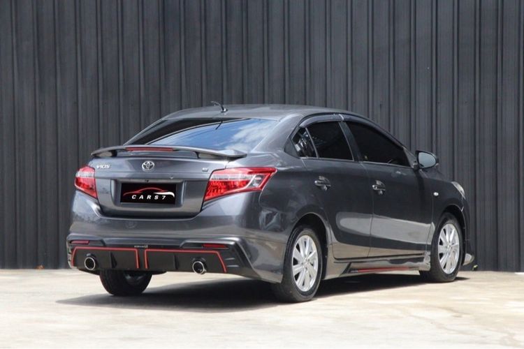 Toyota Vios 2014 1.5 E Sedan เบนซิน ไม่ติดแก๊ส เกียร์อัตโนมัติ เทา รูปที่ 3