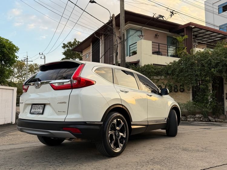 Honda CR-V 2018 1.6 DT E ดีเซล ไม่ติดแก๊ส เกียร์อัตโนมัติ ขาว รูปที่ 4