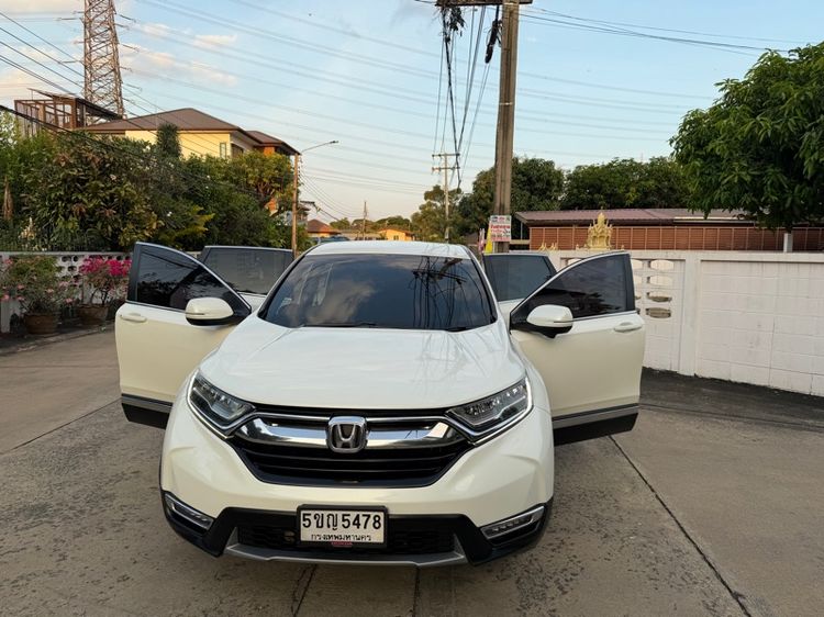 Honda CR-V 2018 1.6 DT E ดีเซล ไม่ติดแก๊ส เกียร์อัตโนมัติ ขาว รูปที่ 2