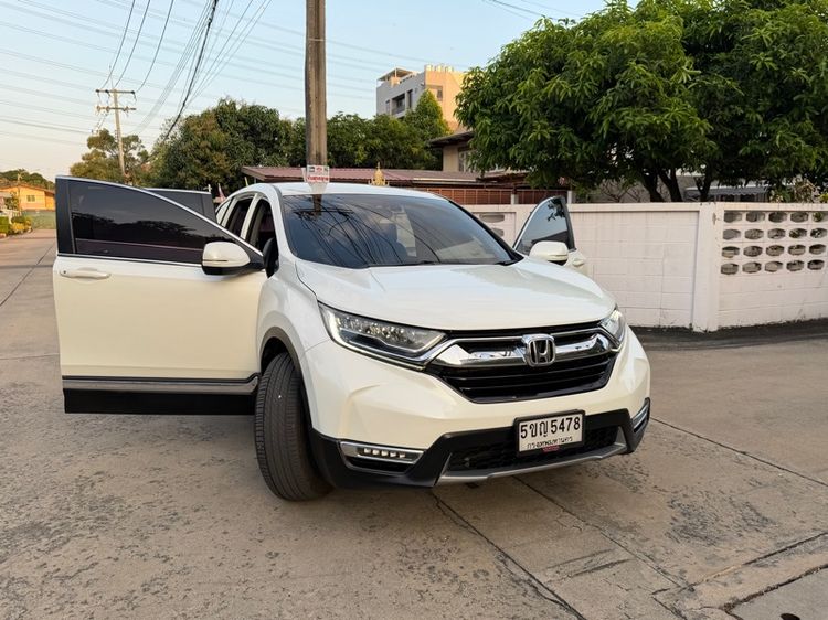 Honda CR-V 2018 1.6 DT E ดีเซล ไม่ติดแก๊ส เกียร์อัตโนมัติ ขาว รูปที่ 3